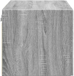vidaXL Ντουλάπι Τοίχου Γκρι Sonoma 80x42,5x40 εκ. Επεξεργασμένο Ξύλο