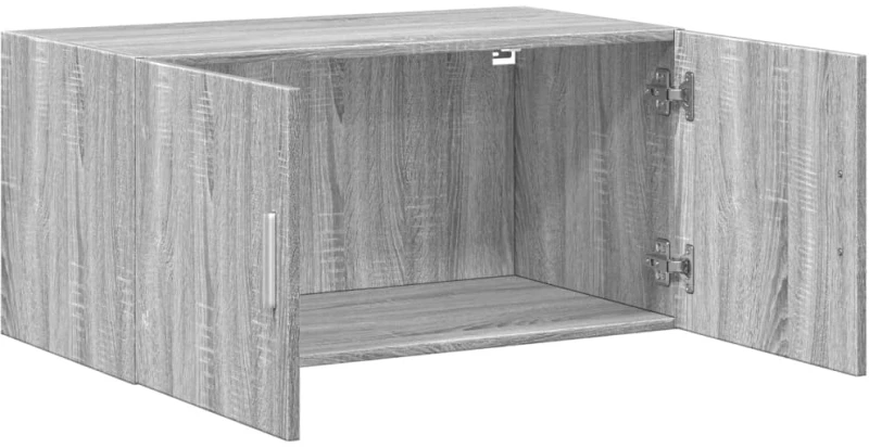 vidaXL Ντουλάπι Τοίχου Γκρι Sonoma 80x42,5x40 εκ. Επεξεργασμένο Ξύλο