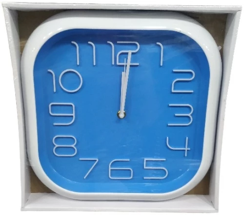 Ρολόι τοίχου - 734Β - 140115 - Blue