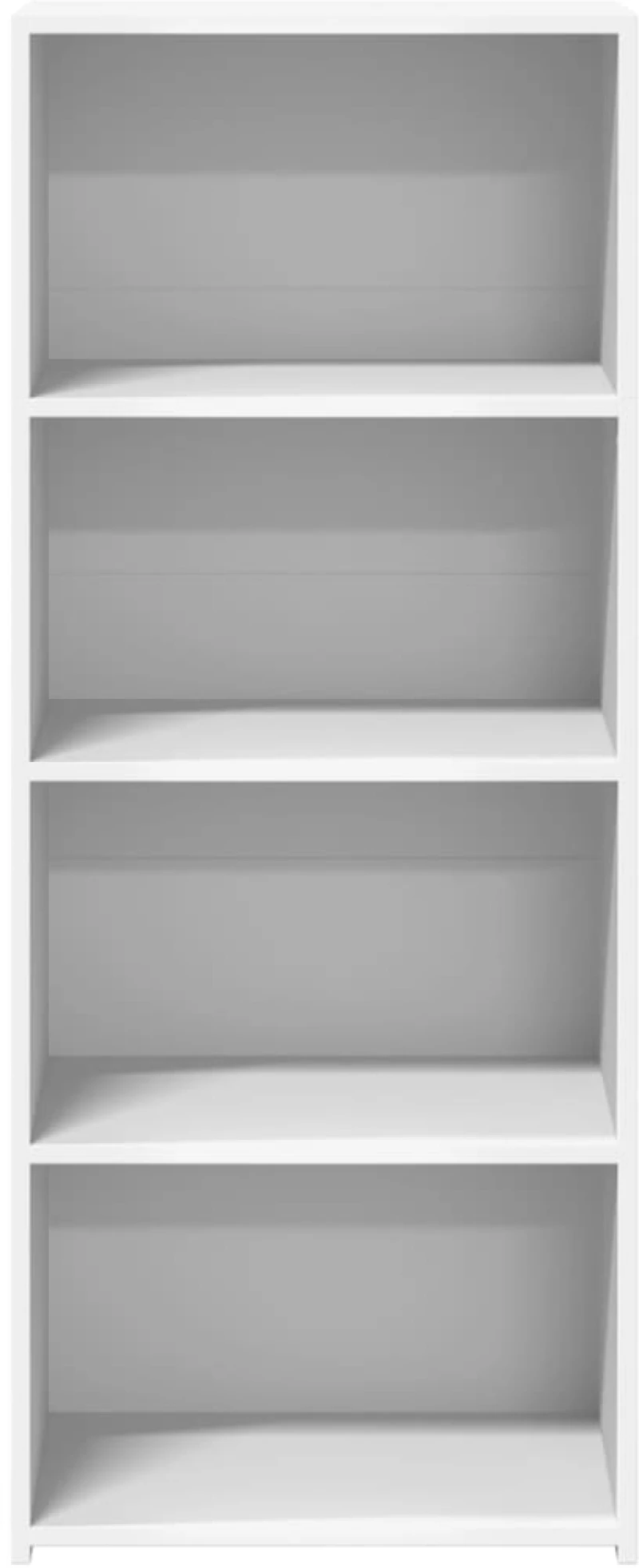 vidaXL Ντουλάπι Λευκό 50x41x124 εκ. από Επεξεργασμένο Ξύλο