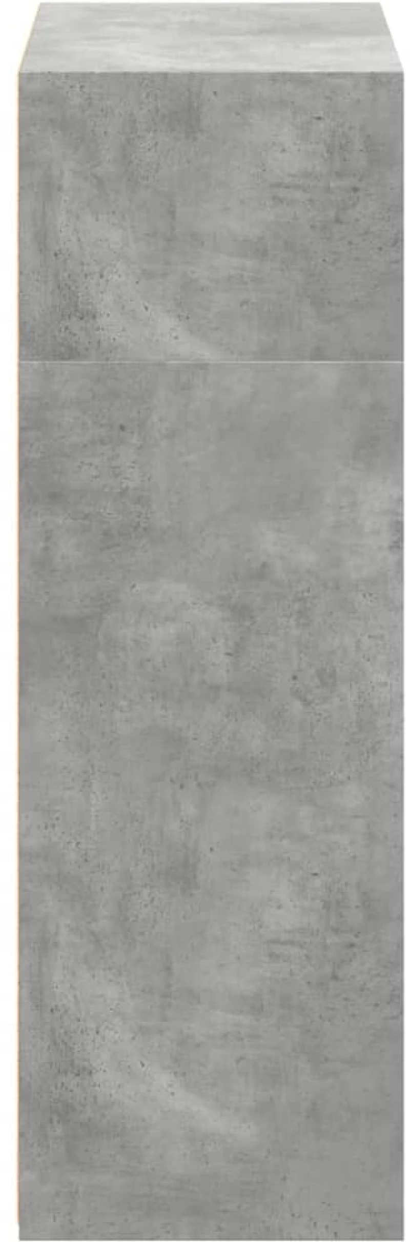 vidaXL Ντουλάπι Γκρι Σκυροδέματος 70x41x124 εκ. από Επεξεργασμένο Ξύλο