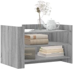vidaXL Τραπεζάκι Σαλονιού Γκρι Sonoma 80x50x50 εκ. Επεξεργασμένο Ξύλο