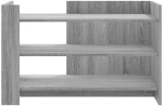 vidaXL Τραπεζάκι Σαλονιού Γκρι Sonoma 80x50x50 εκ. Επεξεργασμένο Ξύλο