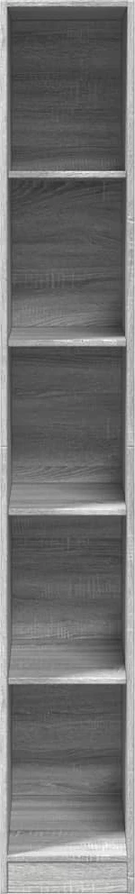 vidaXL Ντουλάπα Γκρι Sonoma 30x50x200 εκ. από Επεξεργασμένο Ξύλο