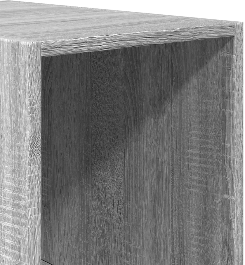vidaXL Ντουλάπα Γκρι Sonoma 30x50x200 εκ. από Επεξεργασμένο Ξύλο