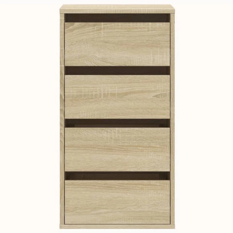 vidaXL Συρταριέρα Sonoma Δρυς 40x41x76 εκ. από Επεξεργ. Ξύλο