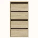 vidaXL Συρταριέρα Sonoma Δρυς 40x41x76 εκ. από Επεξεργ. Ξύλο