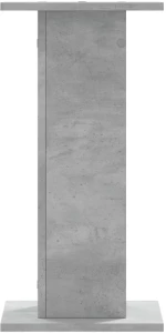 vidaXL Βάσεις Φυτών 2 τεμ. Γκρι Σκυρ. 30x30x60 εκ. Επεξεργασμένο Ξύλο