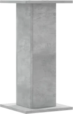 vidaXL Βάσεις Φυτών 2 τεμ. Γκρι Σκυρ. 30x30x60 εκ. Επεξεργασμένο Ξύλο