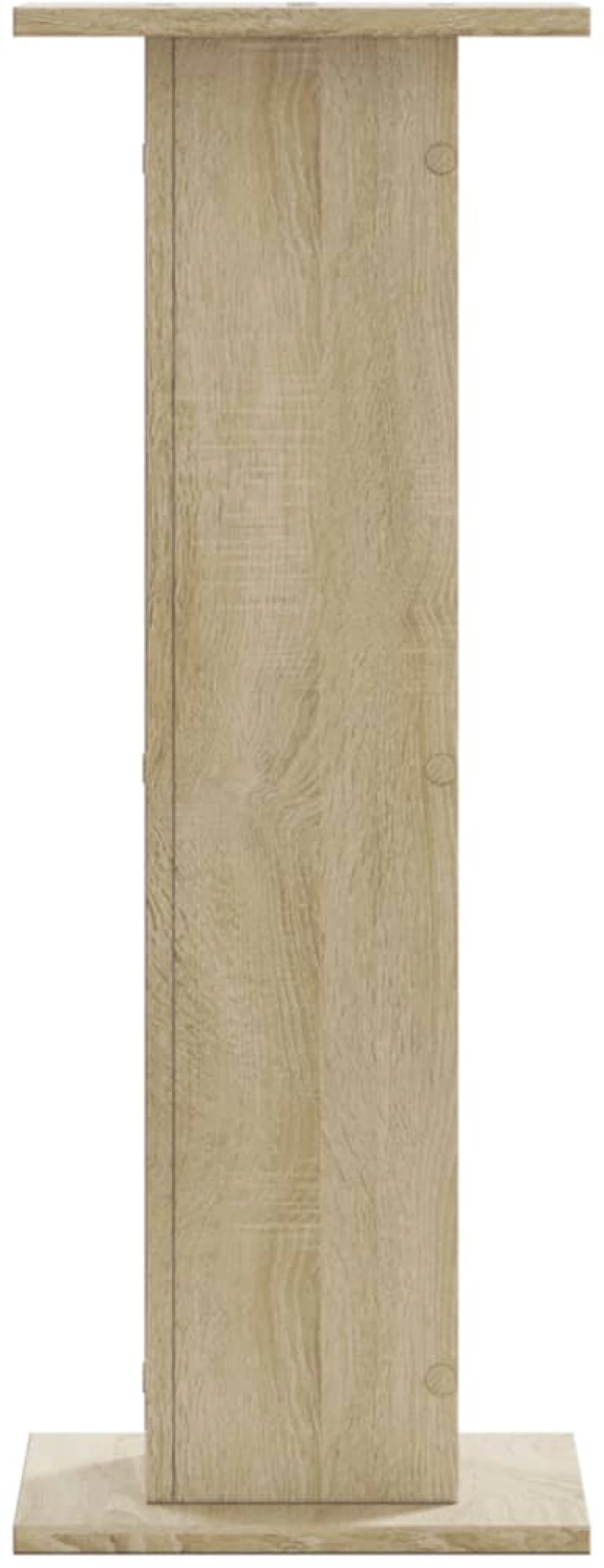 vidaXL Βάσεις Φυτών 2 Τεμ. Sonoma Δρυς 30x30x80 εκ. Επεξεργασμένο Ξύλο