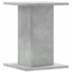 vidaXL Βάσεις Φυτών 2 τεμ. Γκρι Σκυρ. 30x30x40 εκ. Επεξεργασμένο Ξύλο