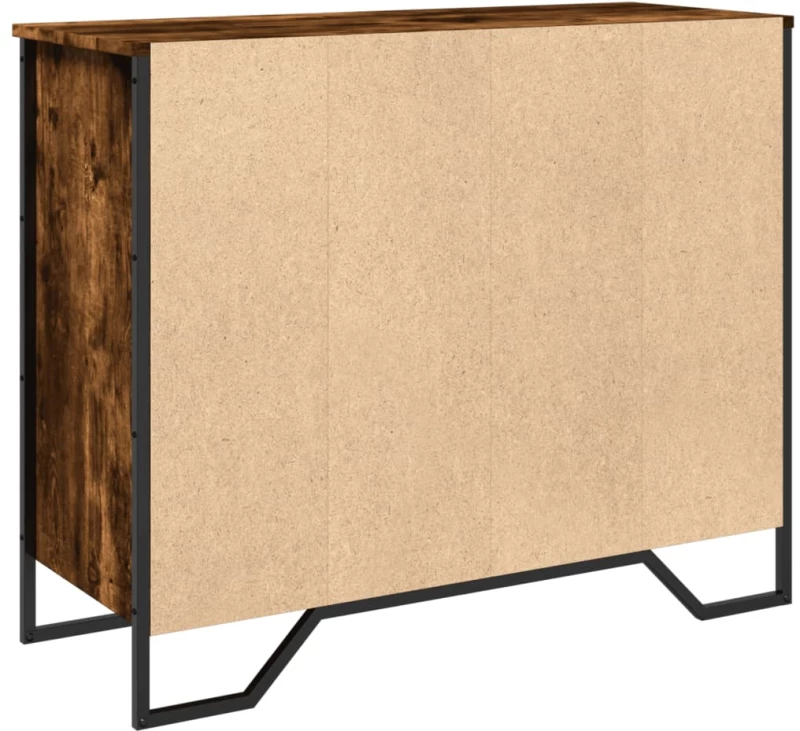 vidaXL Ντουλάπι Καπνιστή Δρυς 91x35,5x74,5 εκ. Επεξεργασμένο Ξύλο