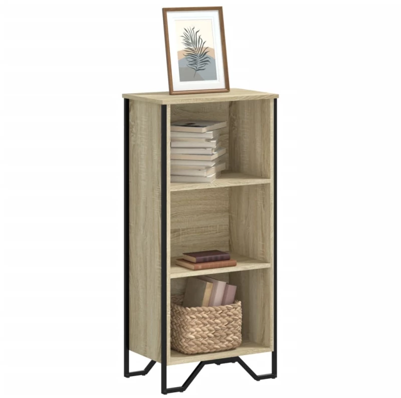 vidaXL Βιβλιοθήκη Sonoma Δρυς 50x31x106 εκ. από Επεξεργασμένο Ξύλο