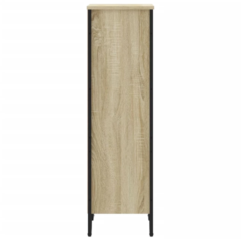 vidaXL Βιβλιοθήκη Sonoma Δρυς 50x31x106 εκ. από Επεξεργασμένο Ξύλο
