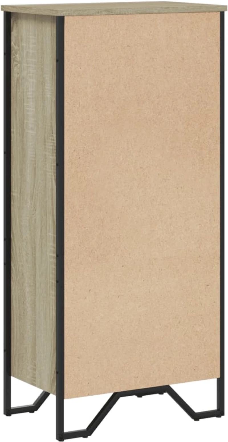 vidaXL Βιβλιοθήκη Sonoma Δρυς 50x31x106 εκ. από Επεξεργασμένο Ξύλο