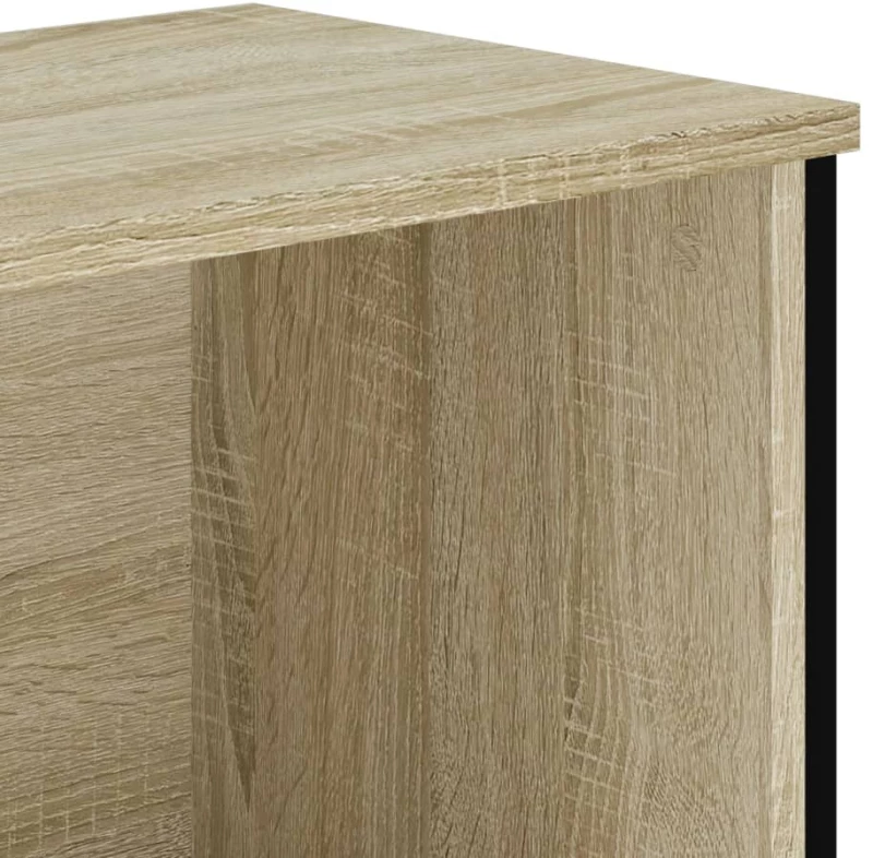 vidaXL Βιβλιοθήκη Sonoma Δρυς 50x31x106 εκ. από Επεξεργασμένο Ξύλο