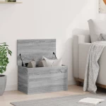 vidaXL Κουτί Αποθήκευσης Γκρι sonoma 60x35x35 εκ. Επεξεργασμένο Ξύλο