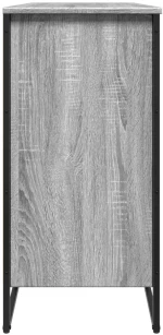 vidaXL Παπουτσοθήκη Γκρι Sonoma 80x38x78 εκ. από Επεξεργασμένο Ξύλο