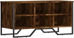 vidaXL Παπουτσοθήκη Καπνιστή Δρυς 90x38x45,5 εκ. από Επεξεργ. Ξύλο