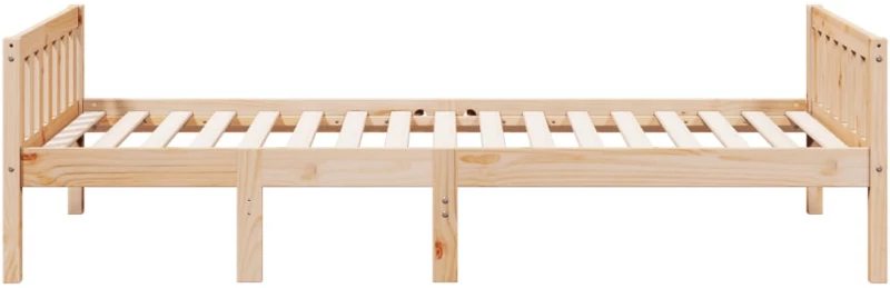 vidaXL Κρεβάτι Παιδικό Χωρίς Στρώμα 90x190 εκ. Μασίφ Ξύλο Πεύκου