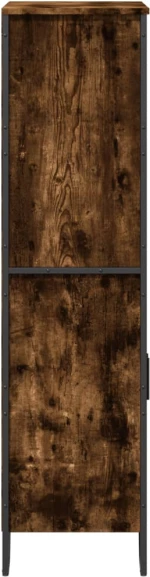 vidaXL Ντουλάπι Καπνιστή Δρυς 79,5x35,5x137,5 εκ. Επεξεργασμένο Ξύλο