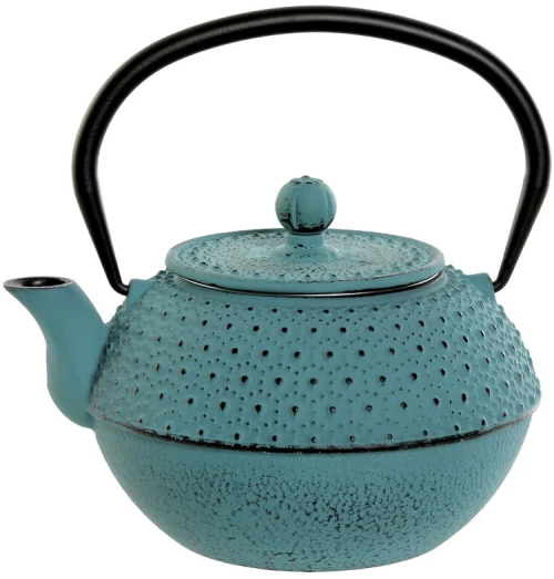 Τσαγιέρα Home ESPRIT Μπλε Μαύρο Ανοξείδωτο ατσάλι Σίδερο 1,2 L