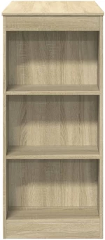vidaXL Τραπέζι Μπαρ με Ράγες Sonoma Δρυς 95x47x103,5 εκ Επεξεργ. Ξύλο