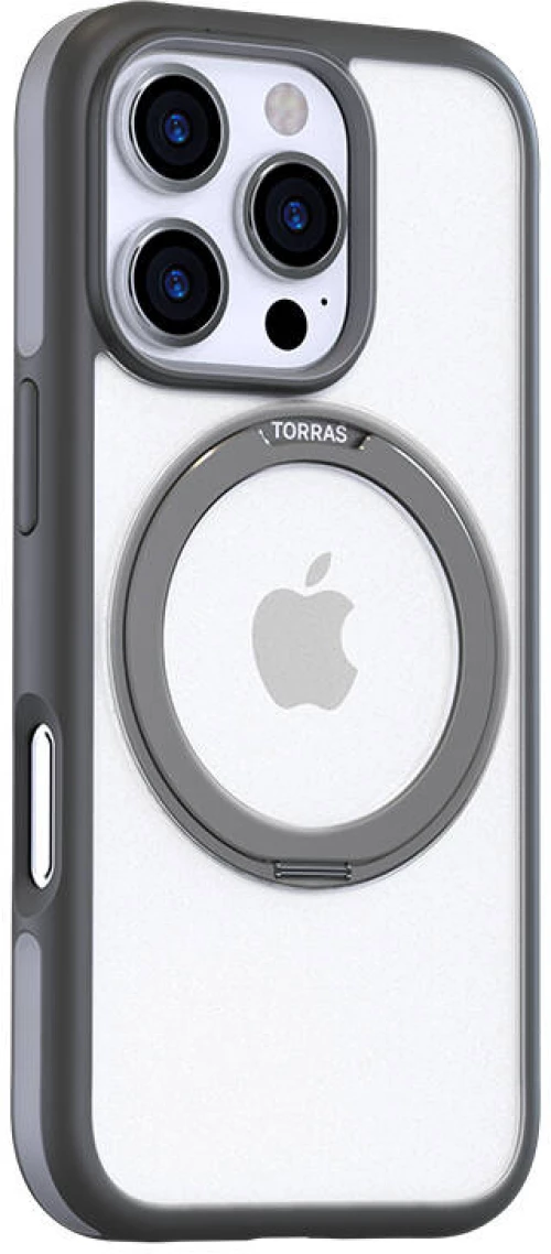 Case Torras Ostand R Fusion dla iPhone 16 ProMax (Szare)