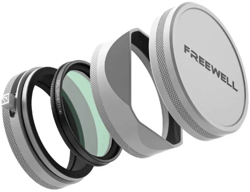 Freewell FujiX100 filter set with lens hood (silver)