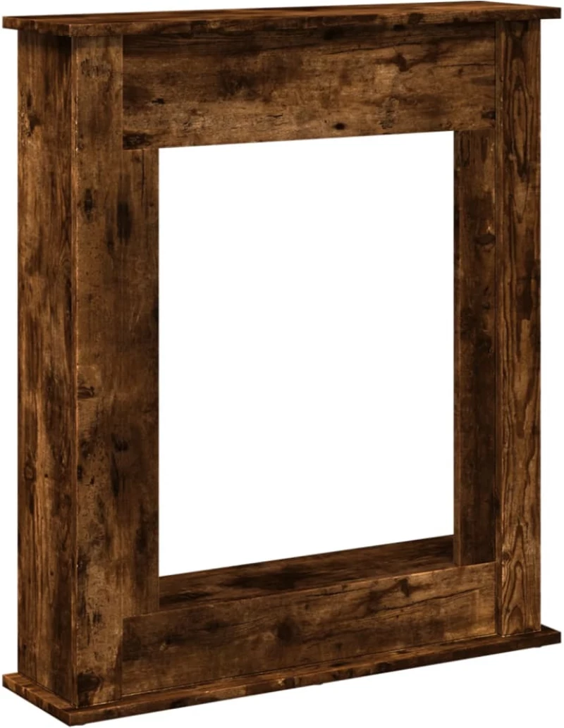 vidaXL Πλαίσιο Τζακιού Καπνιστή Δρυς 75x20x87,5 εκ. από Επεξ. Ξύλο