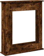 vidaXL Πλαίσιο Τζακιού Καπνιστή Δρυς 75x20x87,5 εκ. από Επεξ. Ξύλο
