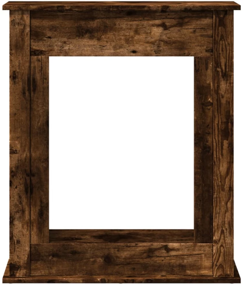 vidaXL Πλαίσιο Τζακιού Καπνιστή Δρυς 75x20x87,5 εκ. από Επεξ. Ξύλο
