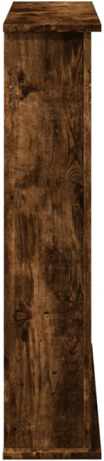 vidaXL Πλαίσιο Τζακιού Καπνιστή Δρυς 75x20x87,5 εκ. από Επεξ. Ξύλο