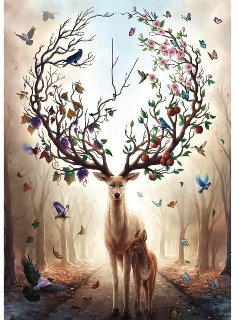 Παζλ Ravensburger magic deer
