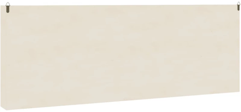 vidaXL Επιτοίχια βιτρίνα με πόρτες 100x8,5x37 cm