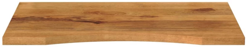 vidaXL Επιφάνεια Γραφείου Καμπύλη 100x60x2,5εκ Μασίφ Ακατ. Μάνγκο
