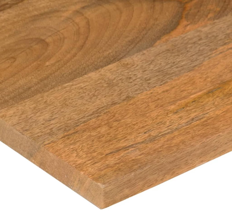 vidaXL Επιφάνεια Γραφείου Καμπύλη 100x60x2,5εκ Μασίφ Ακατ. Μάνγκο