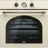 Εντοιχιζόμενος Φούρνος TEKA Παραδοσιάκο Design με SurroundTemp και Hydroclean 70lt 60cm HRB 6300 VB Μπεζ