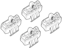 ΑΚΡΑ ΓΙΑ ΜΠΑΡΕΣ NORDRIVE ΓΙΑ HONDA CIVIC 4/5D 03/17+ KIT