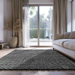Χαλί Motion Art 9650 Ανθρακί Beauty Home 133x190