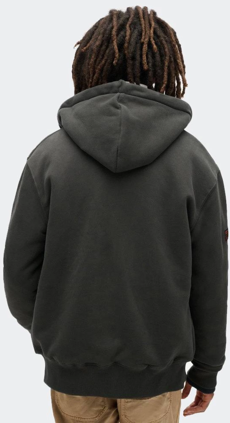 SUPERDRY  BORG LINED ZIPHOOD  - M2013749A-AFB