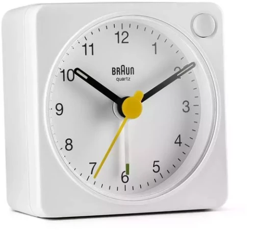 BRAUN Ψηφιακό Ξυπνητήρι BC02 Λευκό