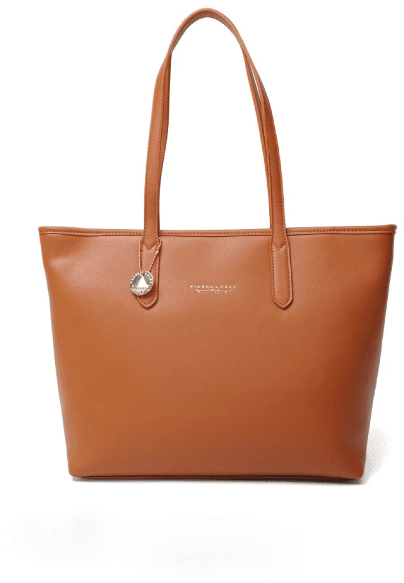 Γυναικεία Τσάντα Ώμου Shopper Pierre Loues 914-62 καφέ