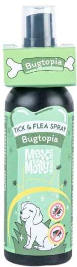 Max And  Molly Tick’n Flea Αντιπαρασιτικό Spray Repeller Bugtopia 100ml