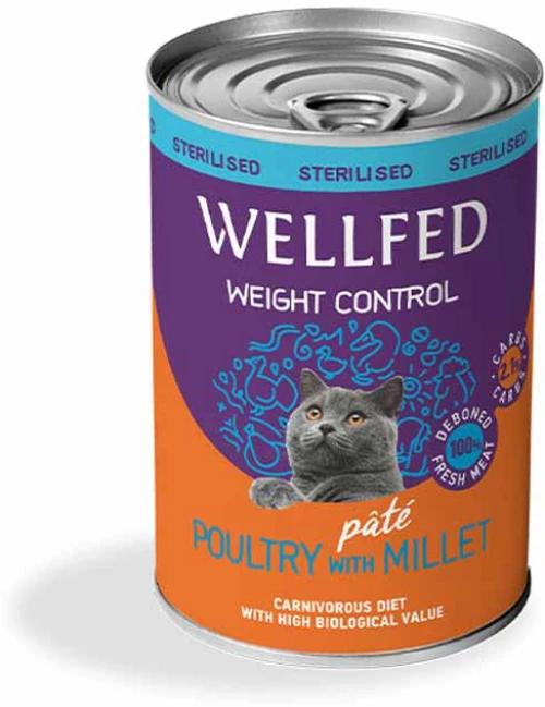 Wellfed Weight Control Poultry with Millet 400gr