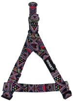 Goget Σαμαράκι Τύπου Α με Πλαστικό Κλιπ Kaleidoscope Μωβ M 2x40-60cm