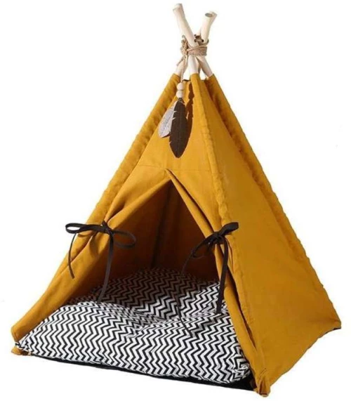Zeze Pet Tent Sunset Yellow 60x60x78cm