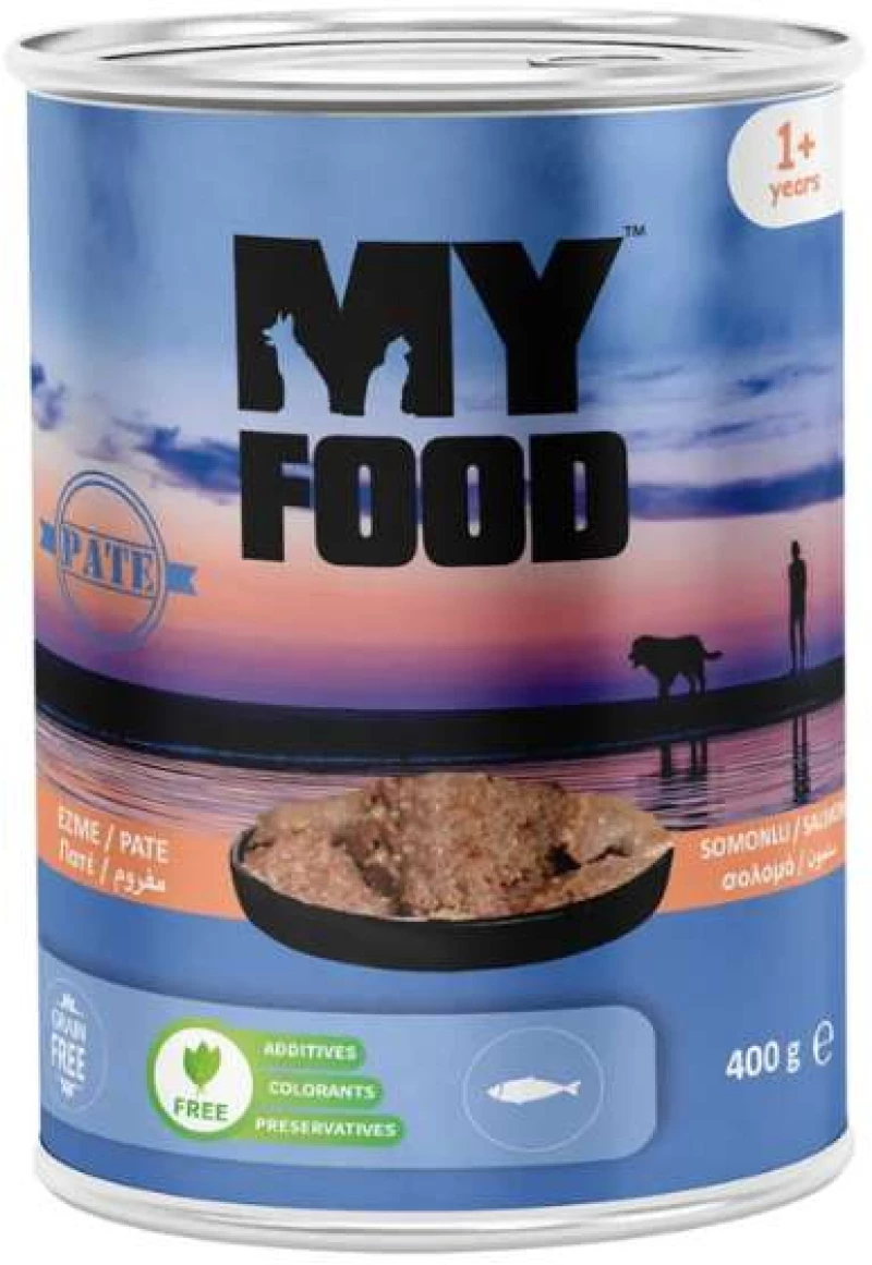 Myfood Dog Adult Pate Salmon 400gr