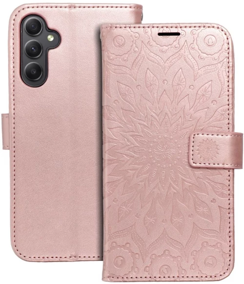 MEZZO Book case for SAMSUNG A34 5G mandala rose gold