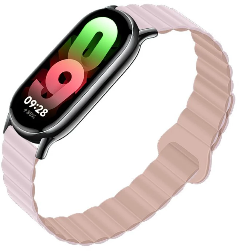 FORCELL F-DESIGN FX8 strap for XIAOMI Mi Band 8 Oxford powder & rose grey